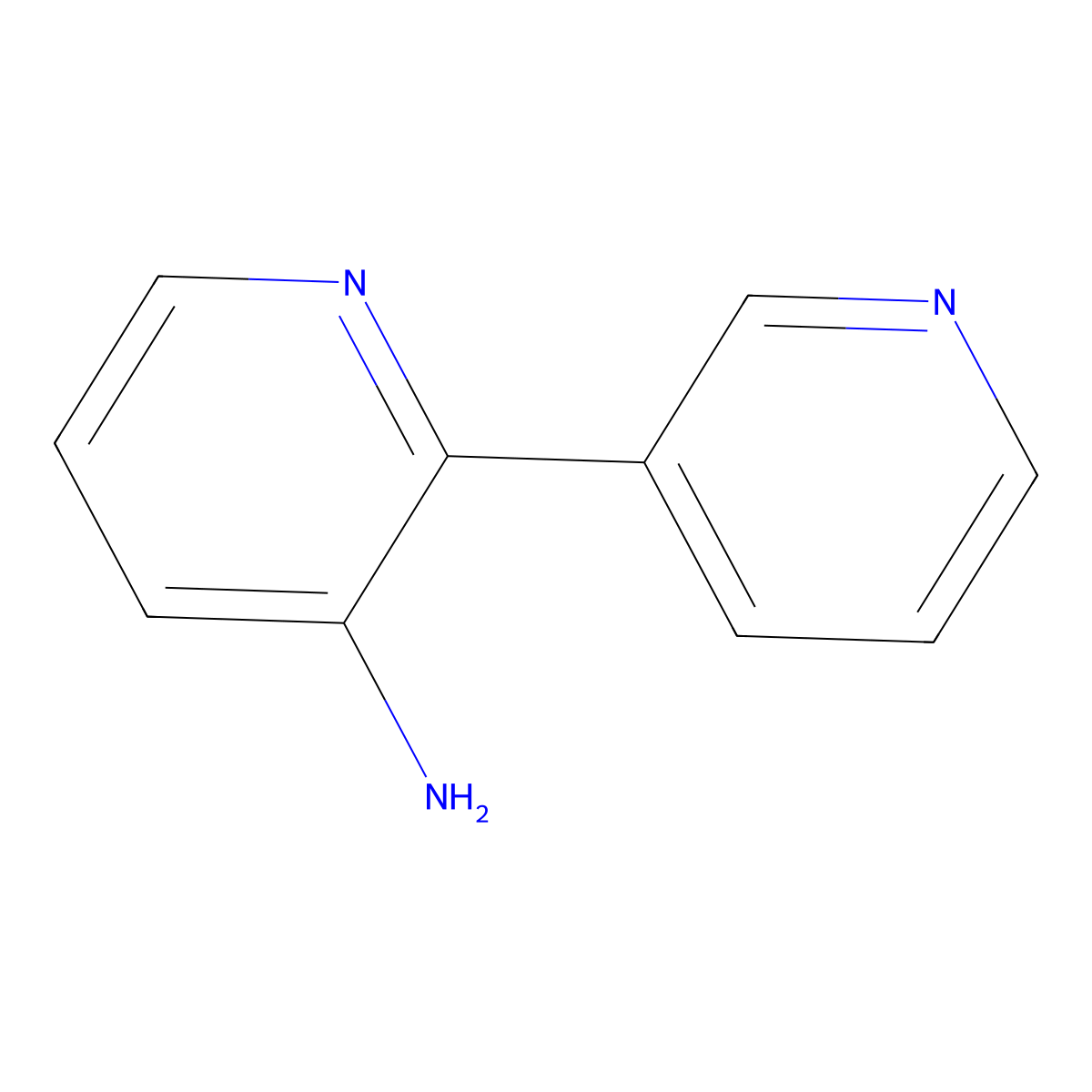 2-(Pyridin-3-yl)pyridin-3-amine molecular structure, CAS 170808-76-1
