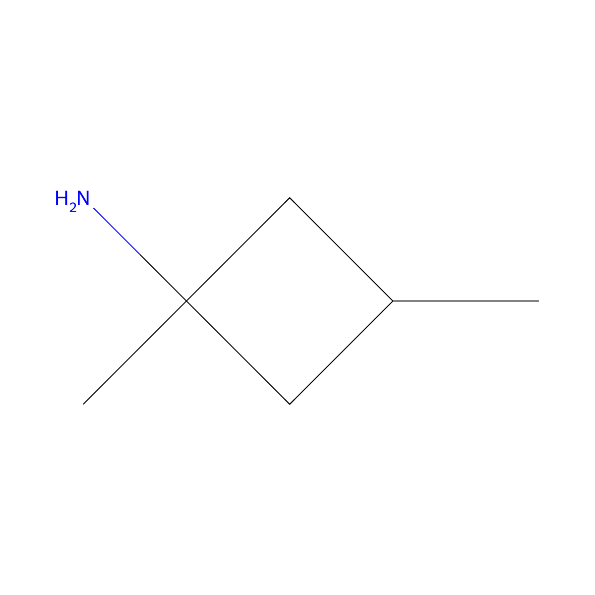 1,3-Dimethylcyclobutan-1-amine molecular structure, CAS 1708300-96-2