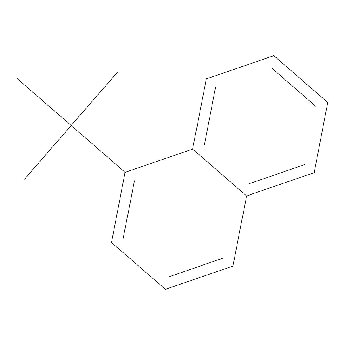 1-(Tert-butyl)naphthalene molecular structure, CAS 17085-91-5