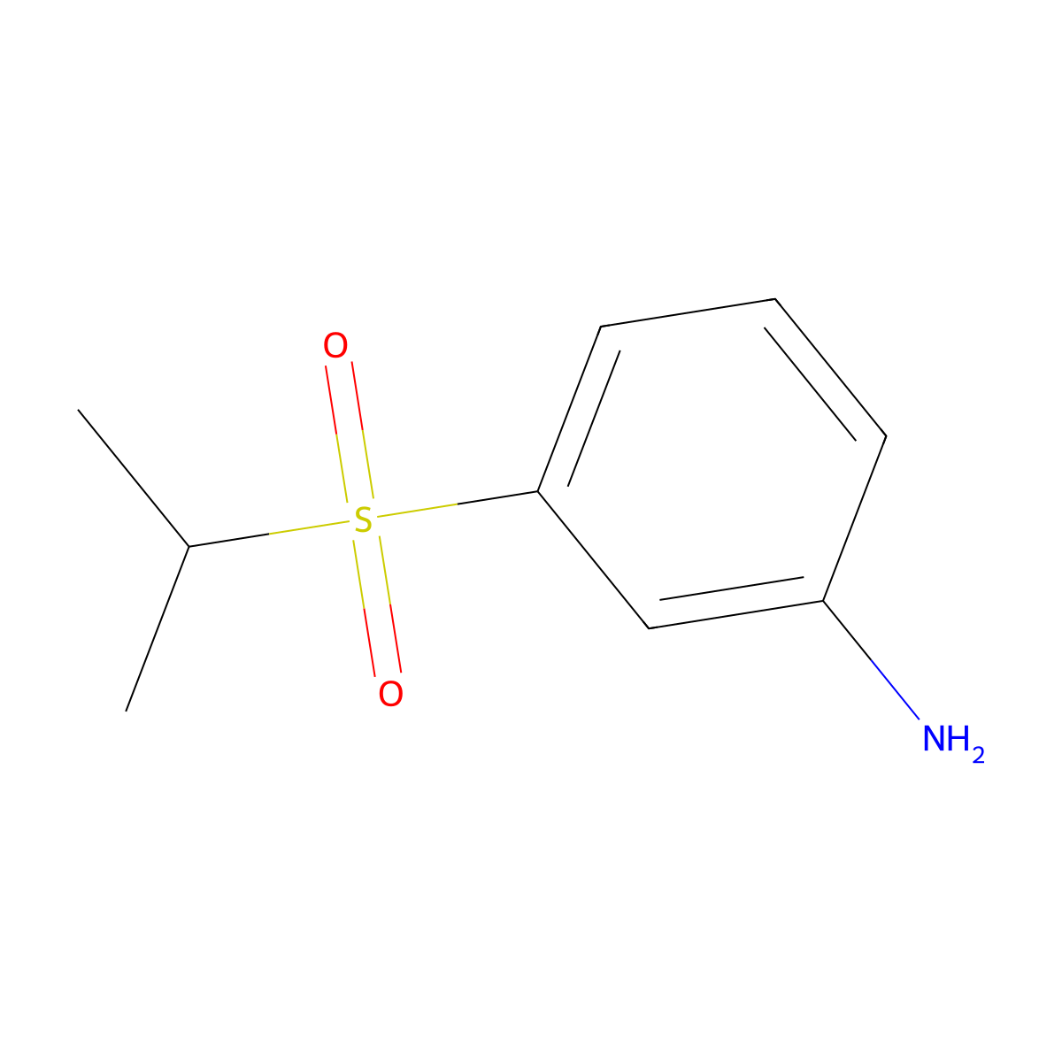 3-(Propane-2-sulfonyl)aniline molecular structure, CAS 170856-37-8