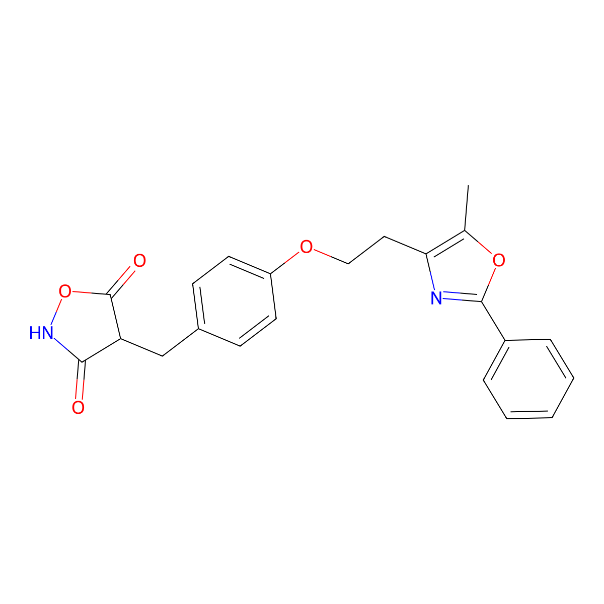 Reglitazar molecular structure, CAS 170861-63-9