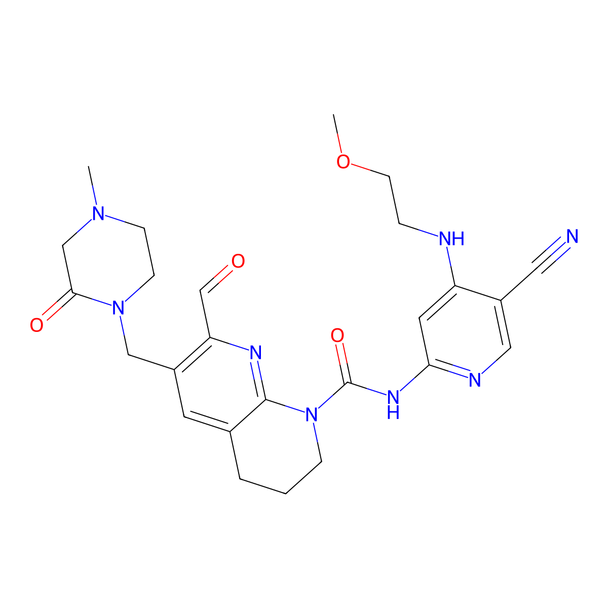 Roblitinib molecular structure, CAS 1708971-55-4
