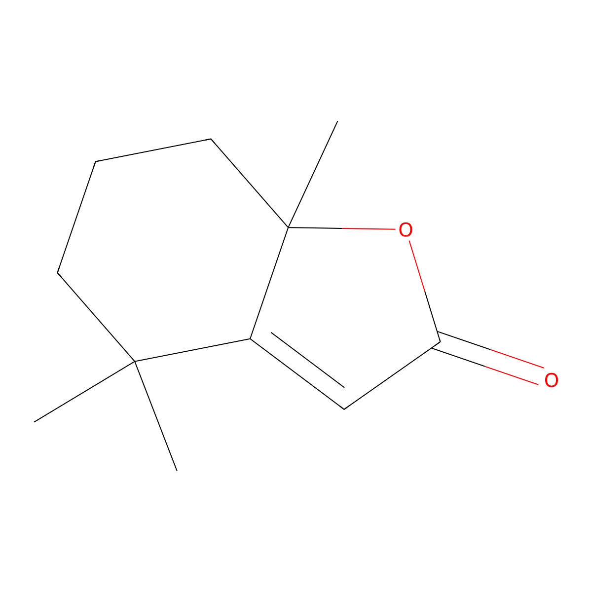 Dihydroactinidiolide molecular structure, CAS 17092-92-1