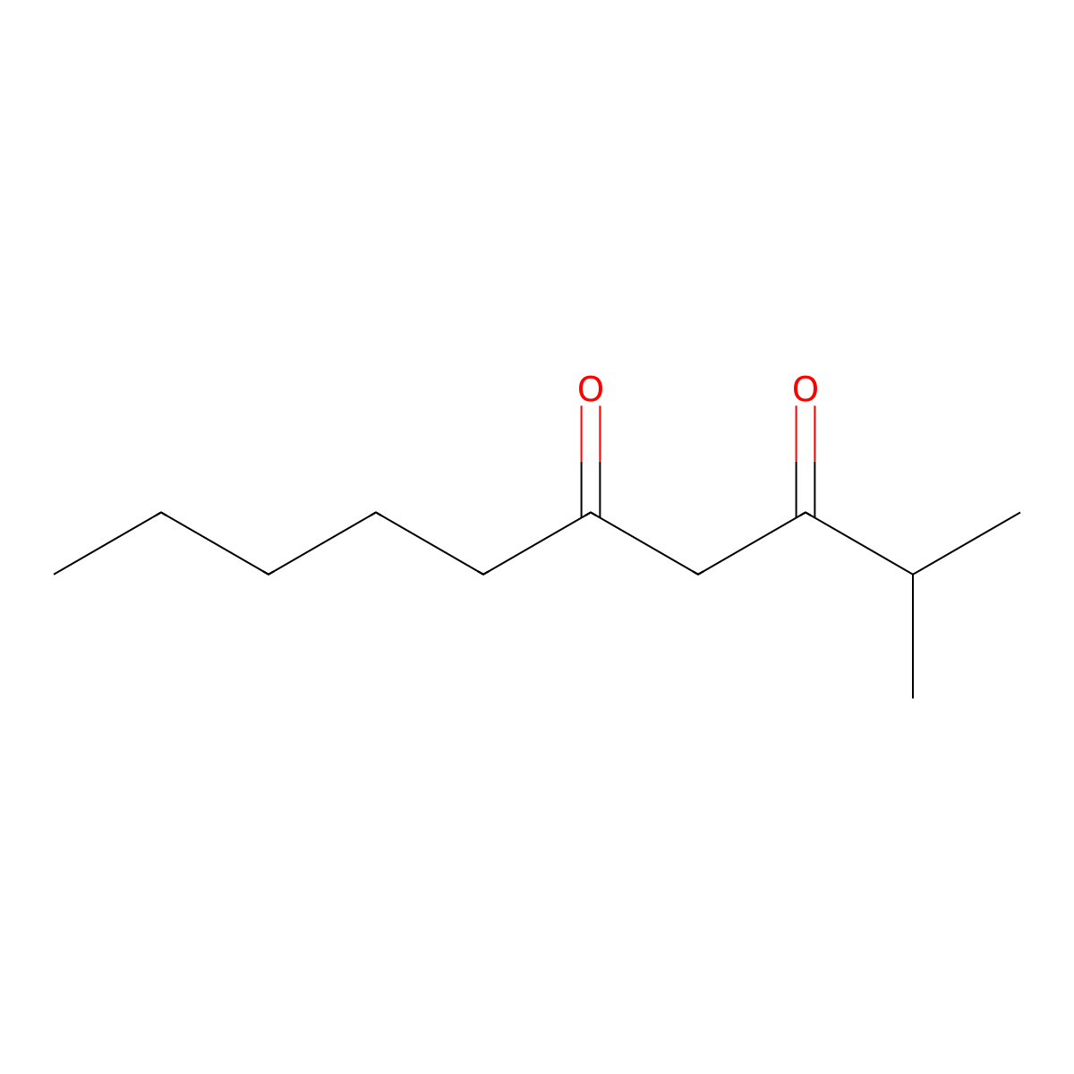 2-Methyldecane-3,5-dione molecular structure, CAS 170954-49-1