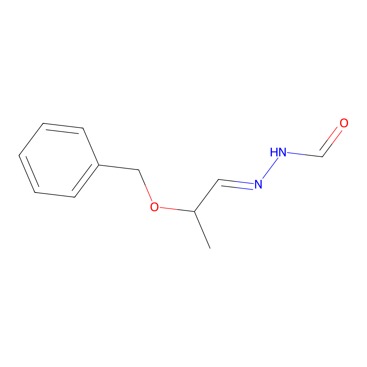 (S)-N'-(2-(Benzyloxy)propylidene)formohydrazide molecular structure, CAS 170985-84-9