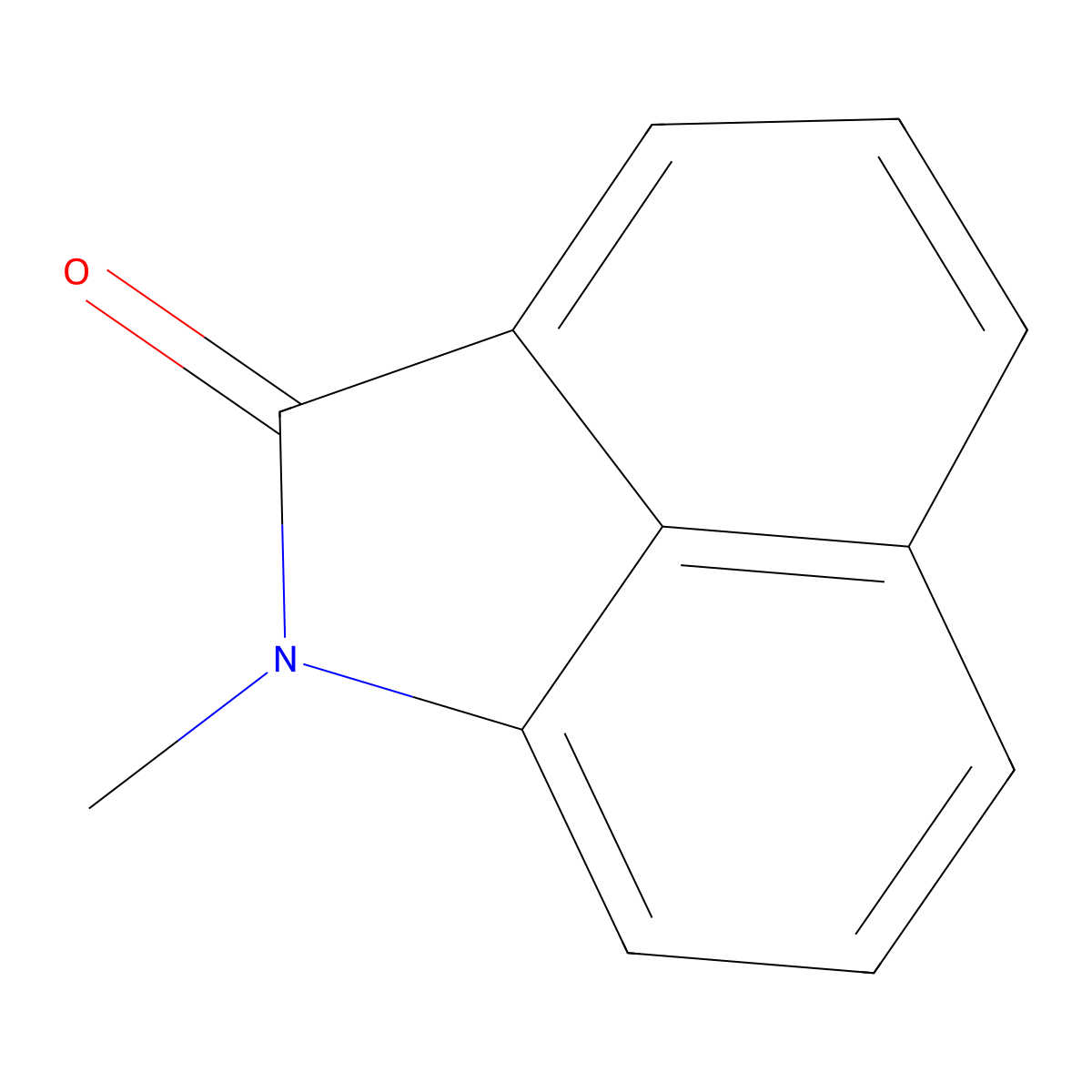 Benz[cd]indol-2(1H)-one, 1-methyl- molecular structure, CAS 1710-20-9