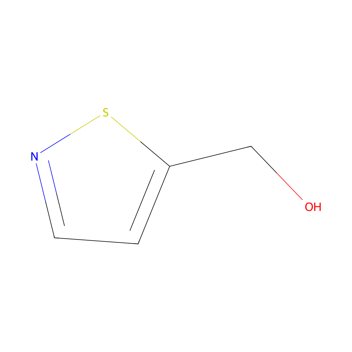 (1,2-Thiazol-5-yl)methanol molecular structure, CAS 1710-66-3