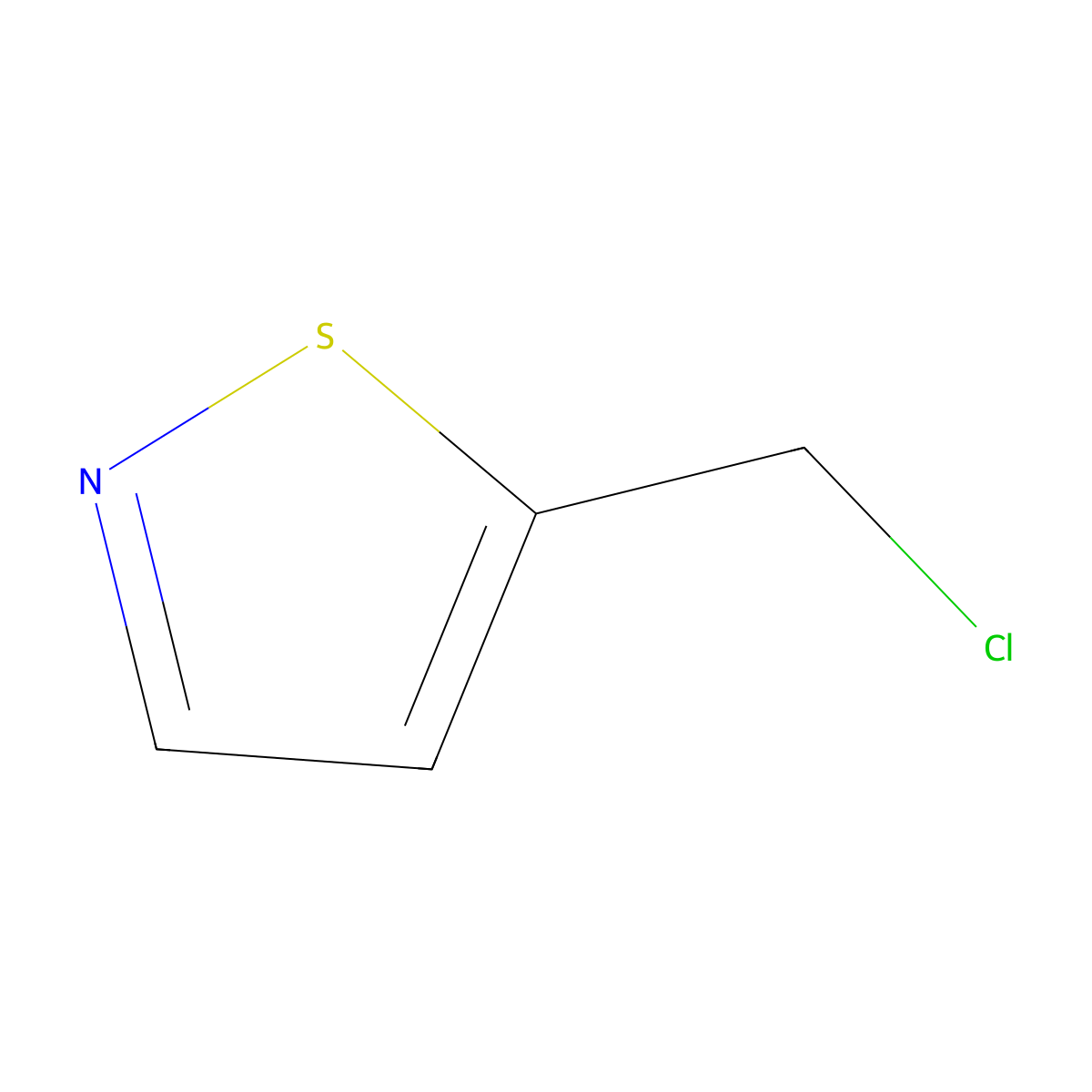 5-(Chloromethyl)-1,2-thiazole molecular structure, CAS 1710-68-5