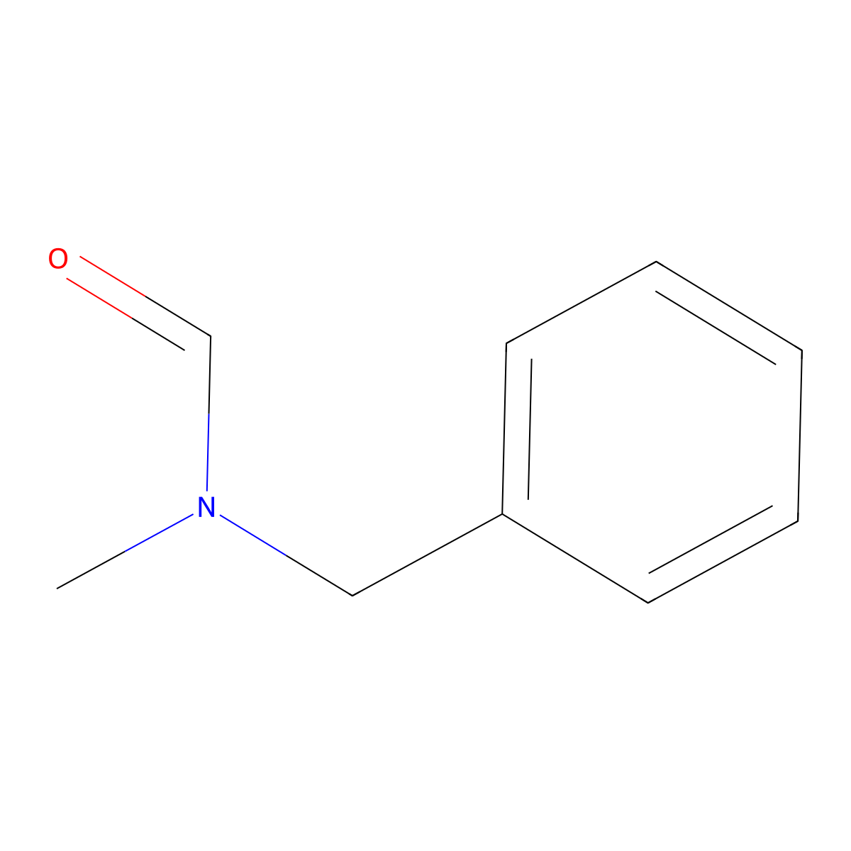 n-Benzyl-n-methylformamide molecular structure, CAS 17105-71-4