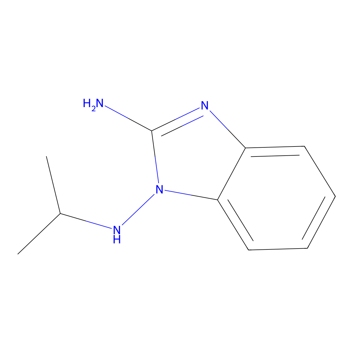 N1-Isopropyl-1H-benzo[d]imidazole-1,2-diamine molecular structure, CAS 171082-84-1