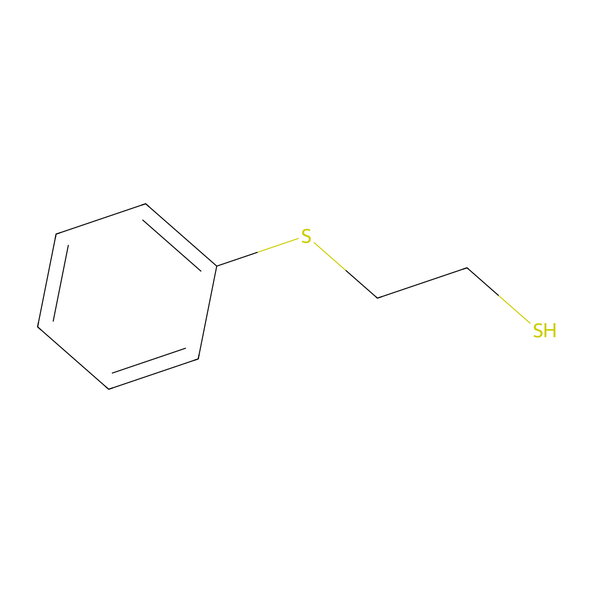 2-(Phenylsulfanyl)ethane-1-thiol molecular structure, CAS 17109-66-9