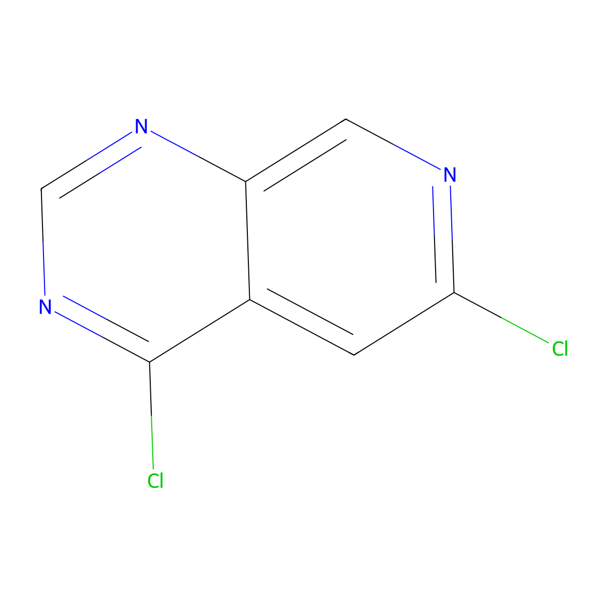 4,6-Dichloropyrido[3,4-d]pyrimidine molecular structure, CAS 171178-48-6