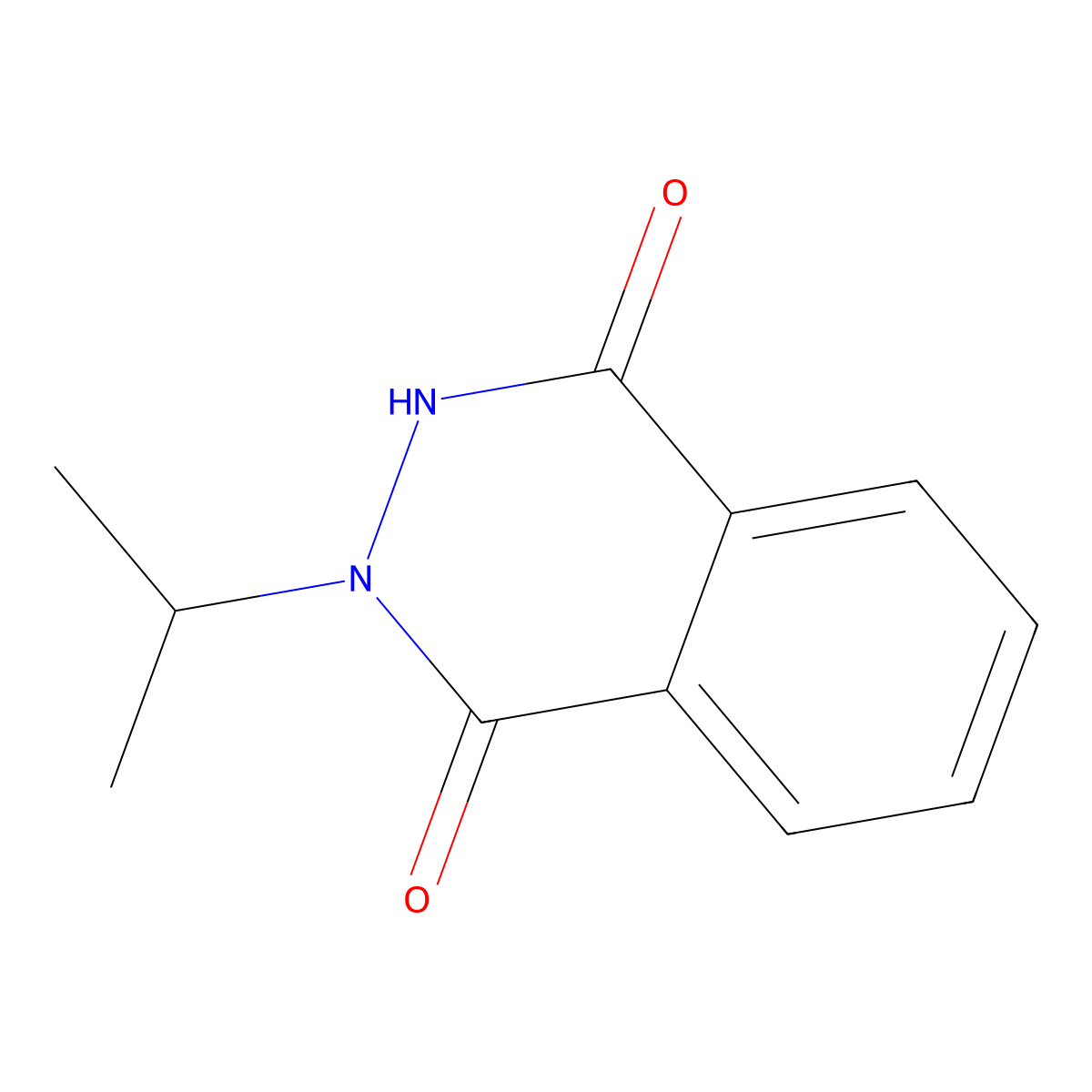 2-(Propan-2-yl)-1,2,3,4-tetrahydrophthalazine-1,4-dione molecular structure, CAS 17125-47-2