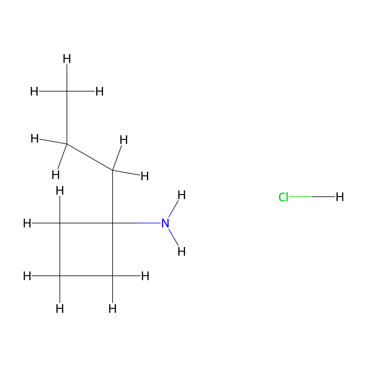1-Propylcyclobutanamine hydrochloride molecular structure, CAS 1713160-67-8