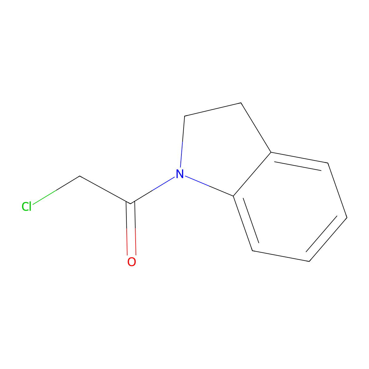 1-(2-Chloroacetyl)indoline molecular structure, CAS 17133-48-1
