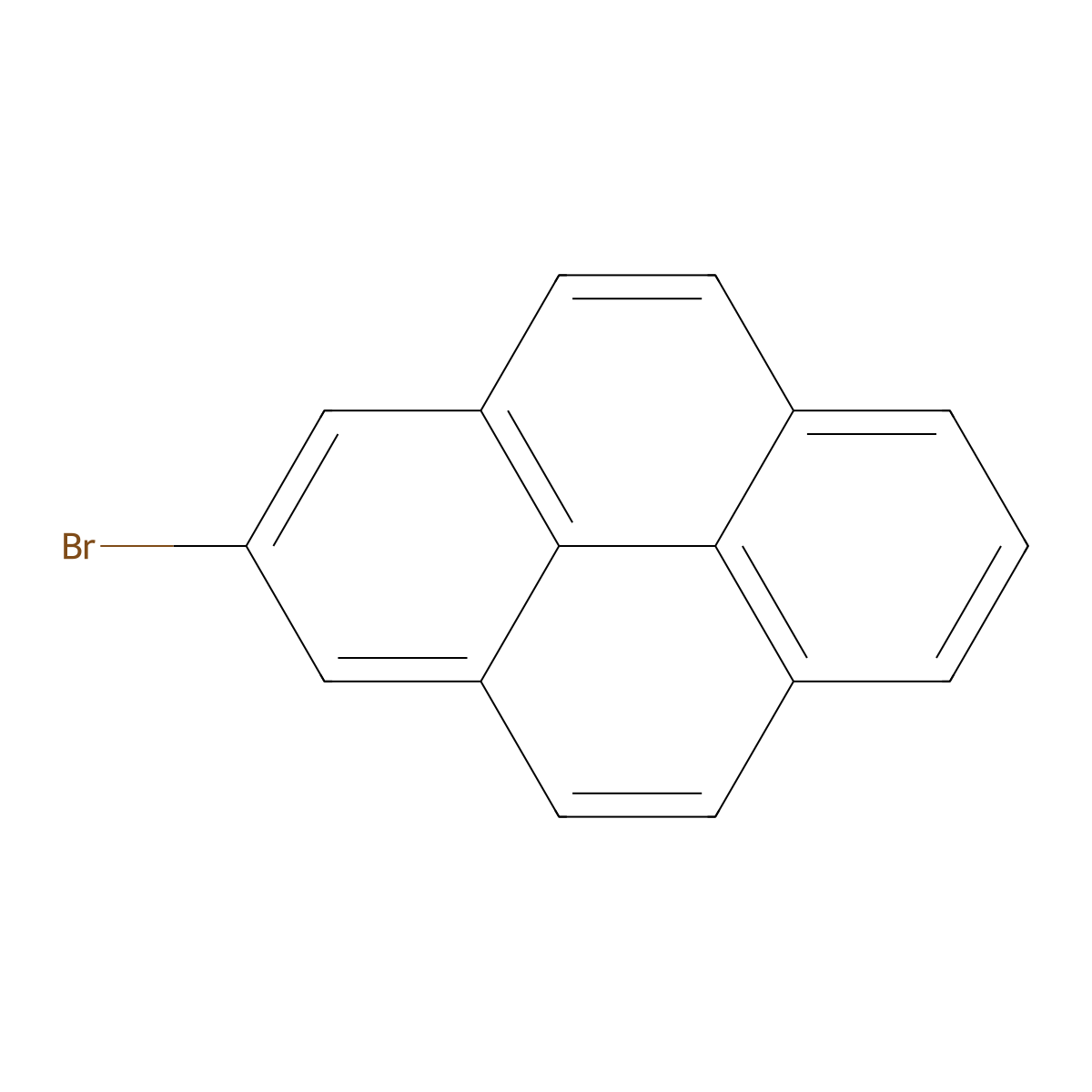 Pyrene, 2-bromo- molecular structure, CAS 1714-27-8