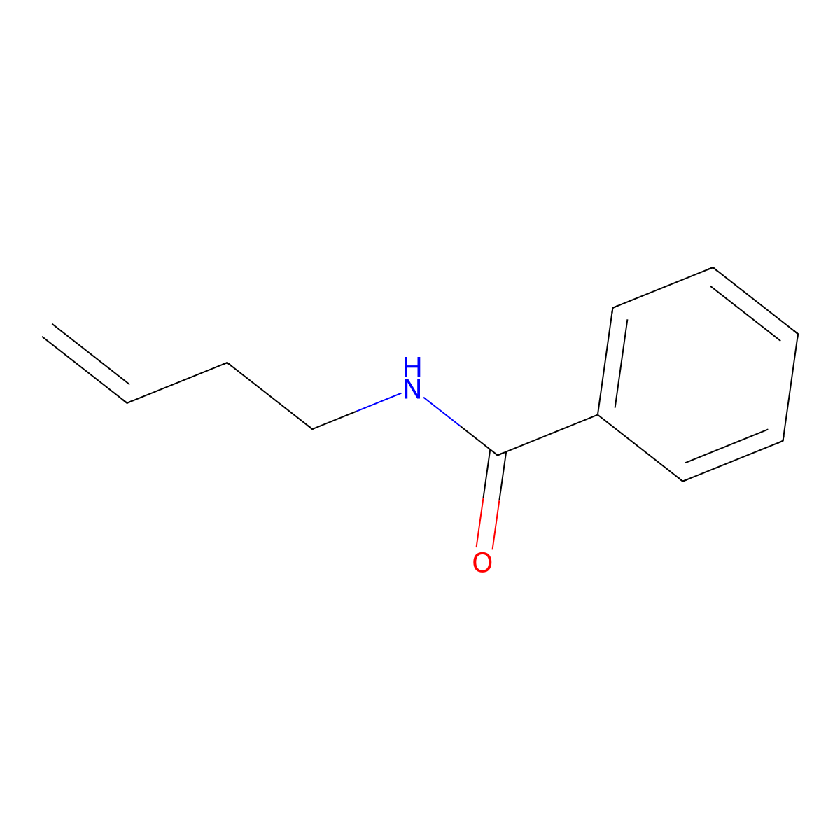 Benzamide, N-3-butenyl- molecular structure, CAS 17150-61-7