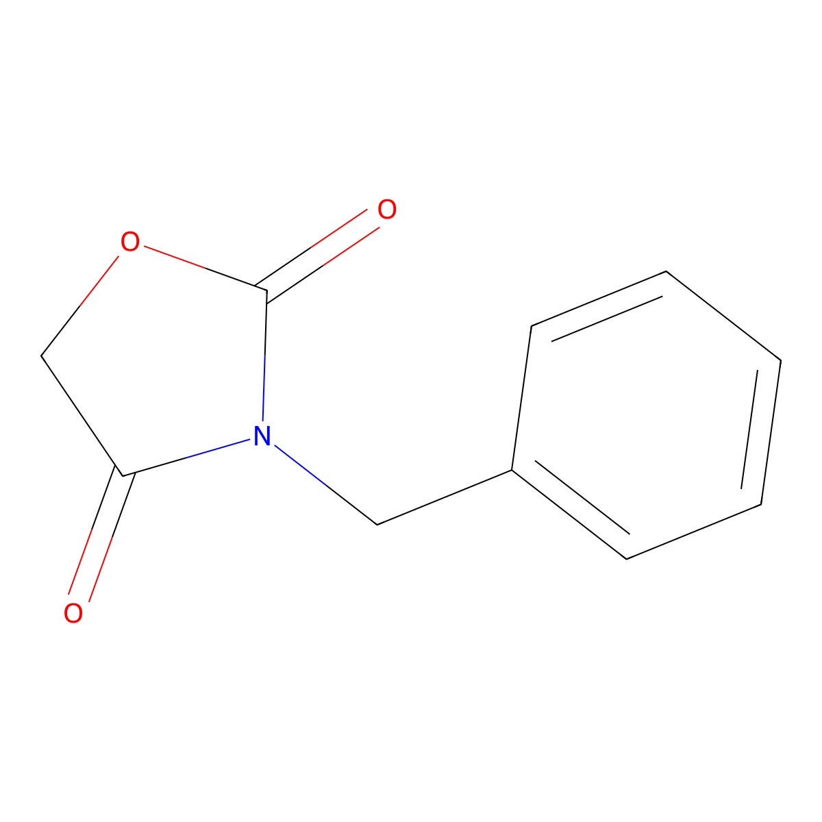 2,4-Oxazolidinedione, 3-benzyl- molecular structure, CAS 17153-05-8