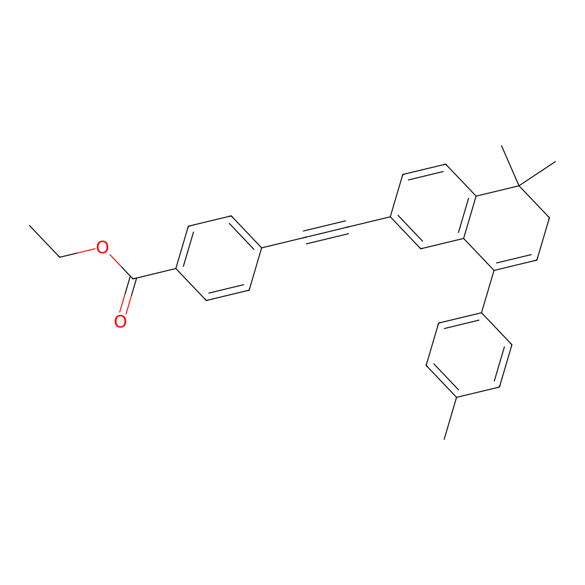 AGN 193109 Ethyl Ester molecular structure, CAS 171568-43-7