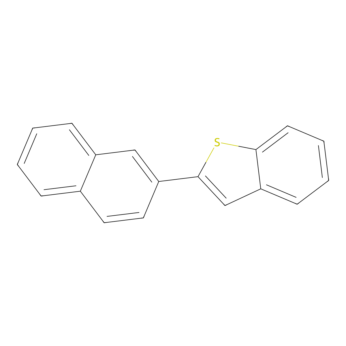 2-(2-Naphthyl)-1-thiaindene molecular structure, CAS 17164-77-1