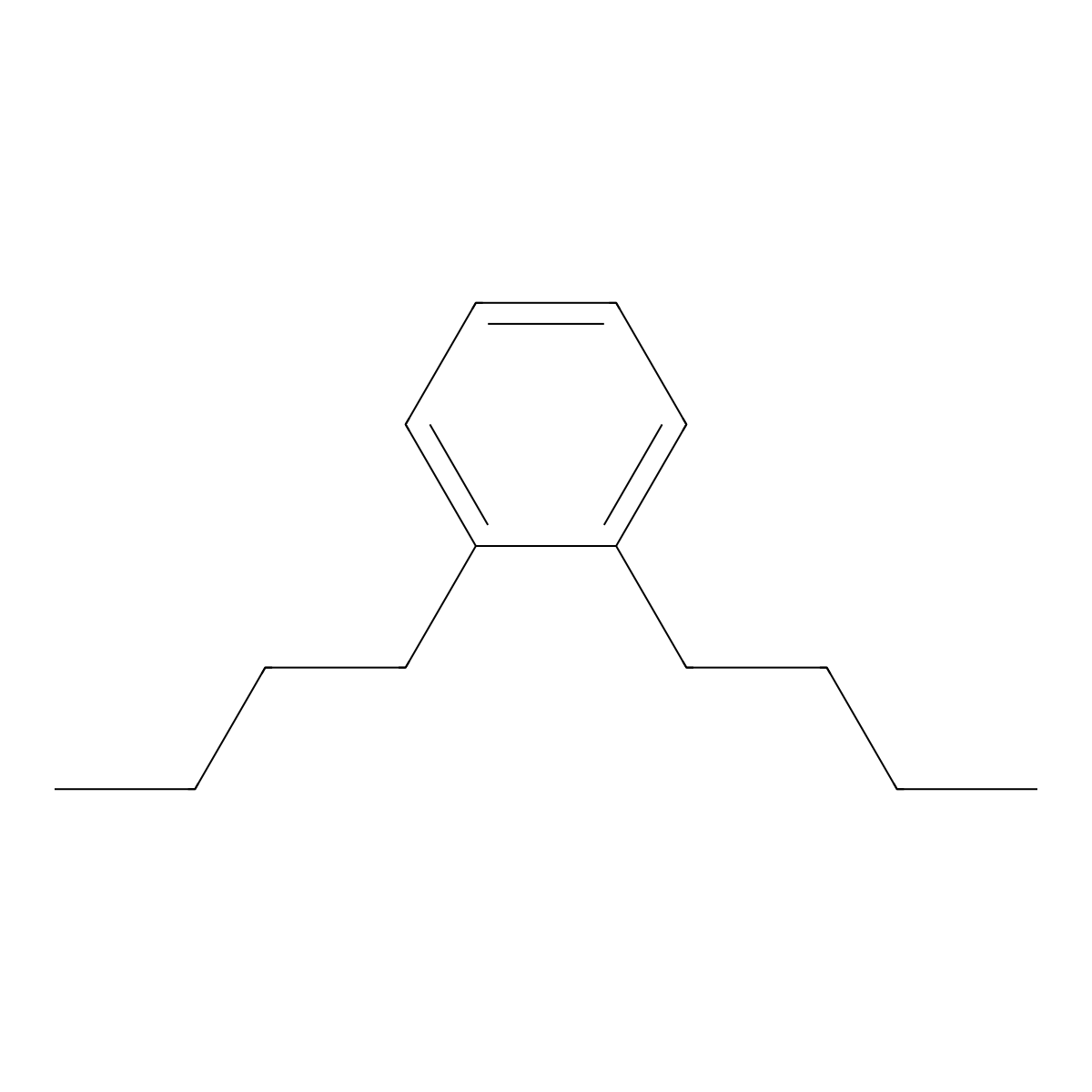 1,2-Dibutylbenzene molecular structure, CAS 17171-73-2