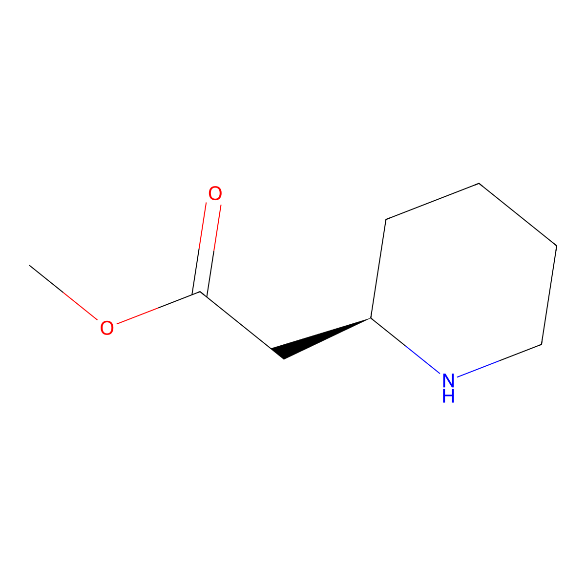 (R)-Homopipecolic acidmethyl ester molecular structure, CAS 171730-95-3