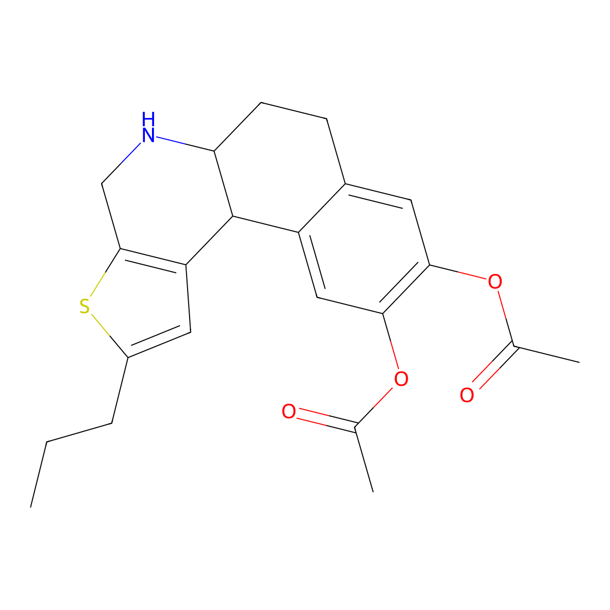 Adrogolide molecular structure, CAS 171752-56-0