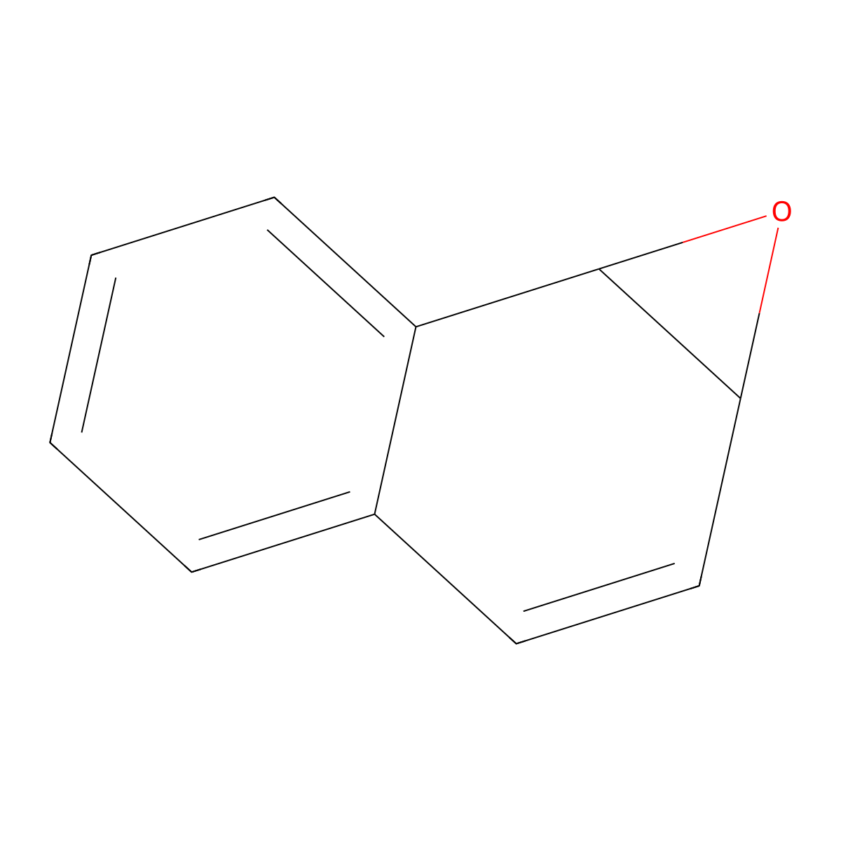Naphthalene 1,2-oxide molecular structure, CAS 17180-88-0