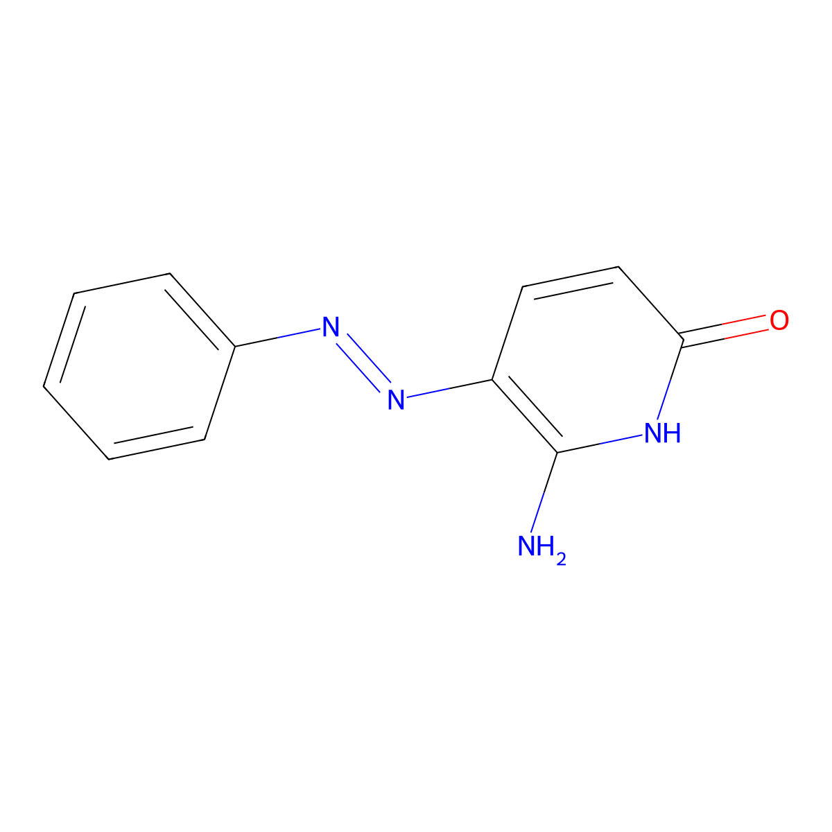 6-Desamino-6-oxo Phenazopyridine molecular structure, CAS 171863-96-0