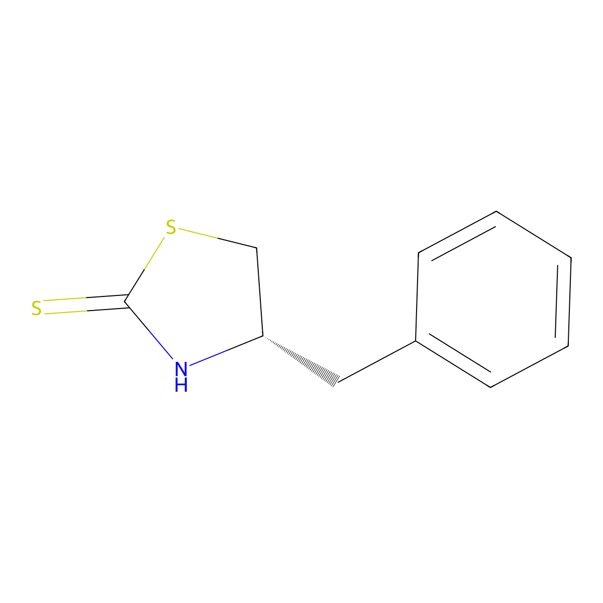 (S)-4-Benzylthiazolidine-2-thione molecular structure, CAS 171877-39-7