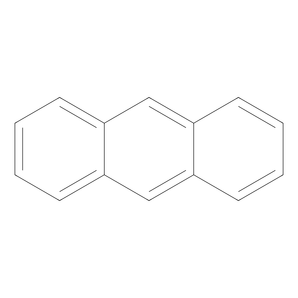 (2H10)Anthracene molecular structure, CAS 1719-06-8