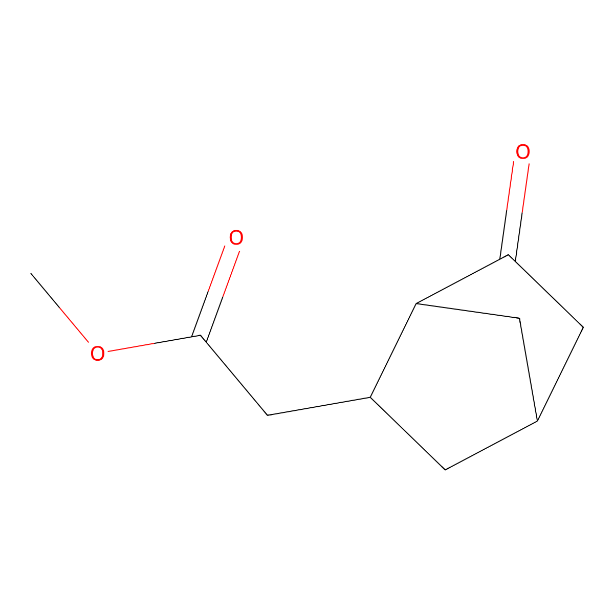 rac-methyl2-[(1R,2R,4R)-6-oxobicyclo[2.2.1]heptan-2-yl]acetate molecular structure, CAS 1719-08-0