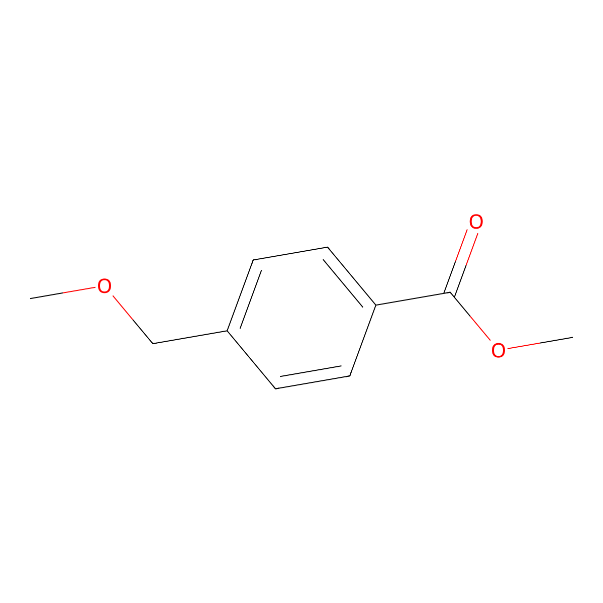 Methyl 4-(methoxymethyl)benzoate molecular structure, CAS 1719-82-0