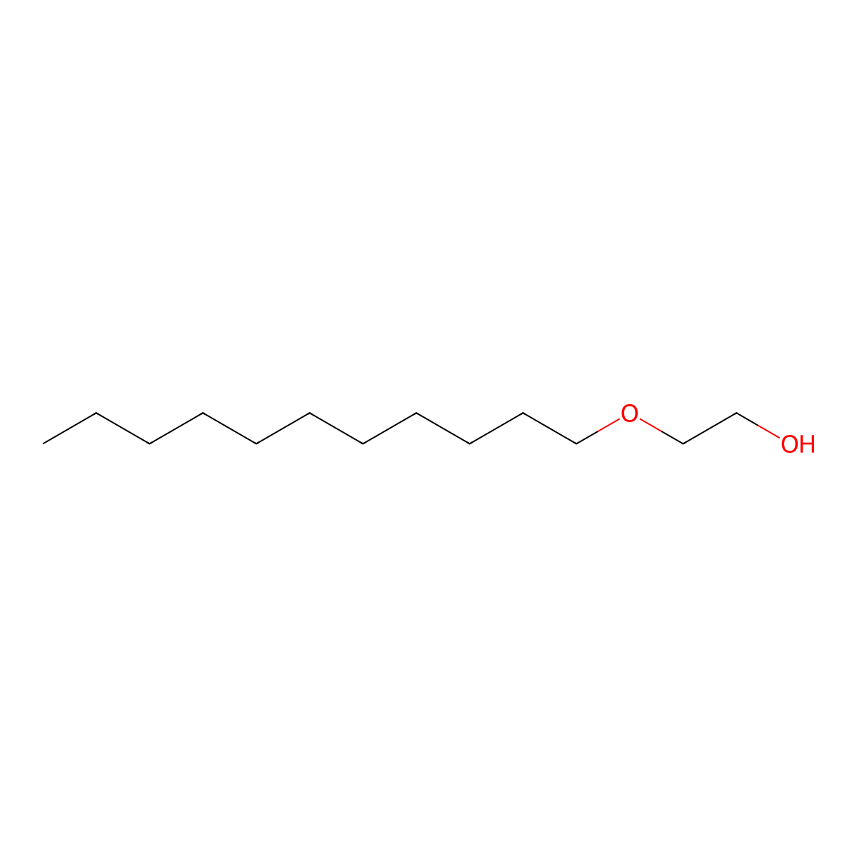 2-Undecyloxy-1-ethanol molecular structure, CAS 171903-95-0