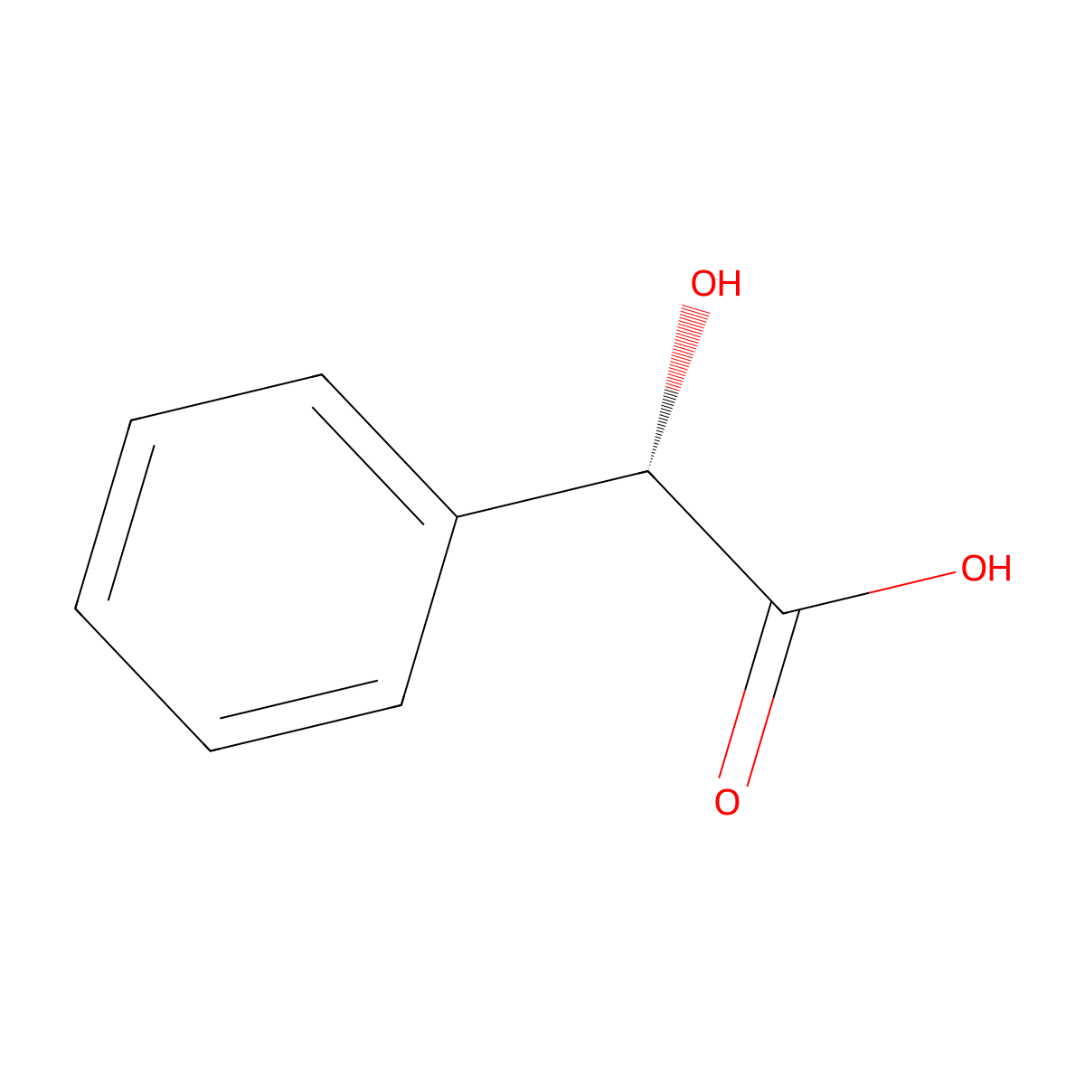 (S)-mandelic acid molecular structure, CAS 17199-29-0
