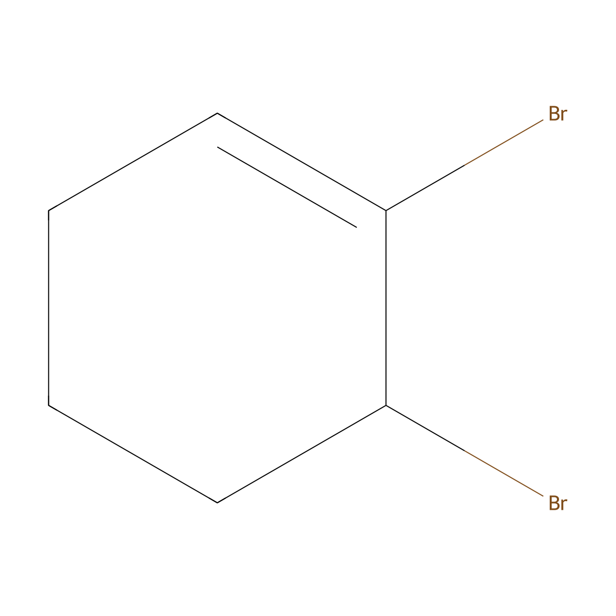 1,6-Dibromocyclohex-1-ene molecular structure, CAS 17202-32-3