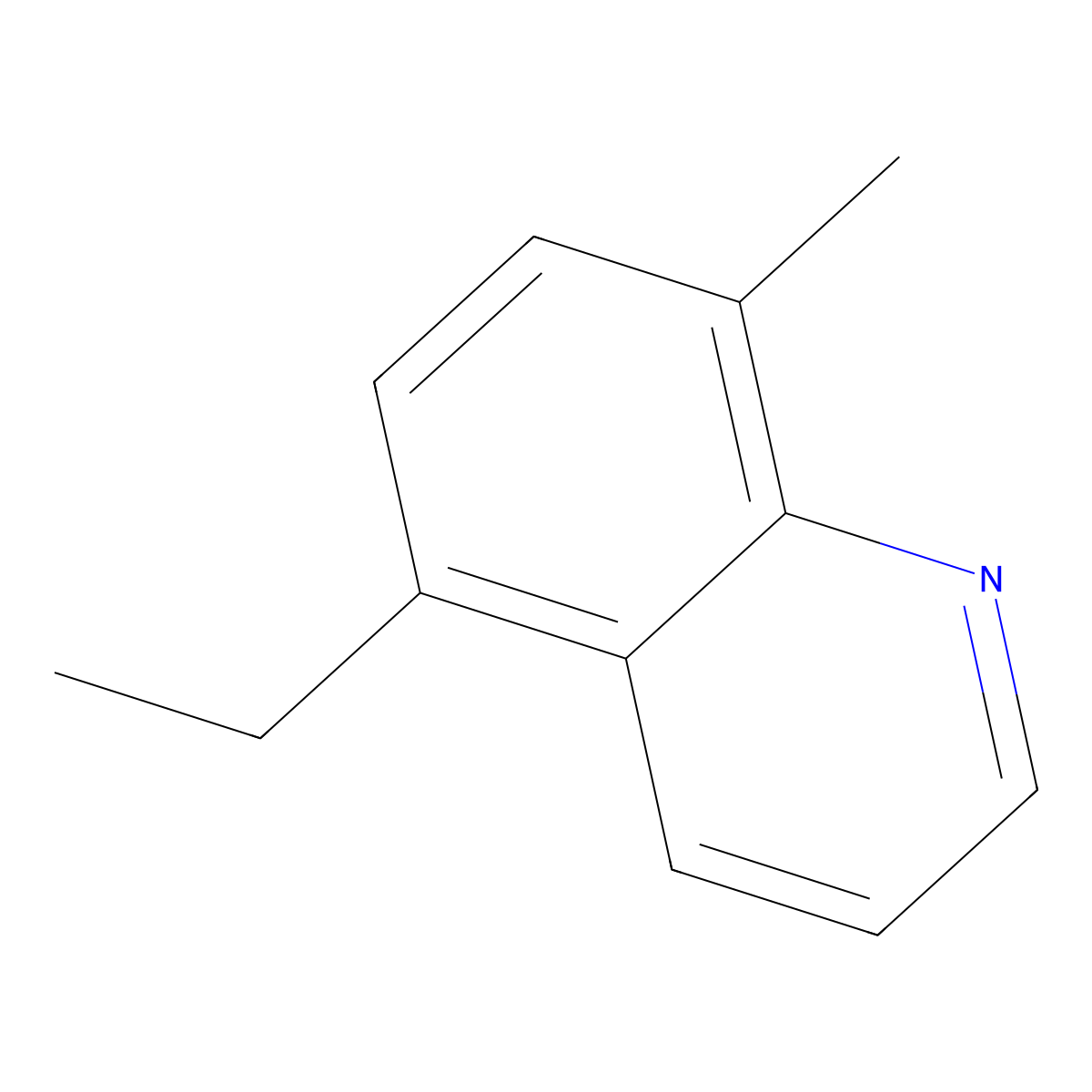 5-Ethyl-8-methylquinoline molecular structure, CAS 172042-27-2