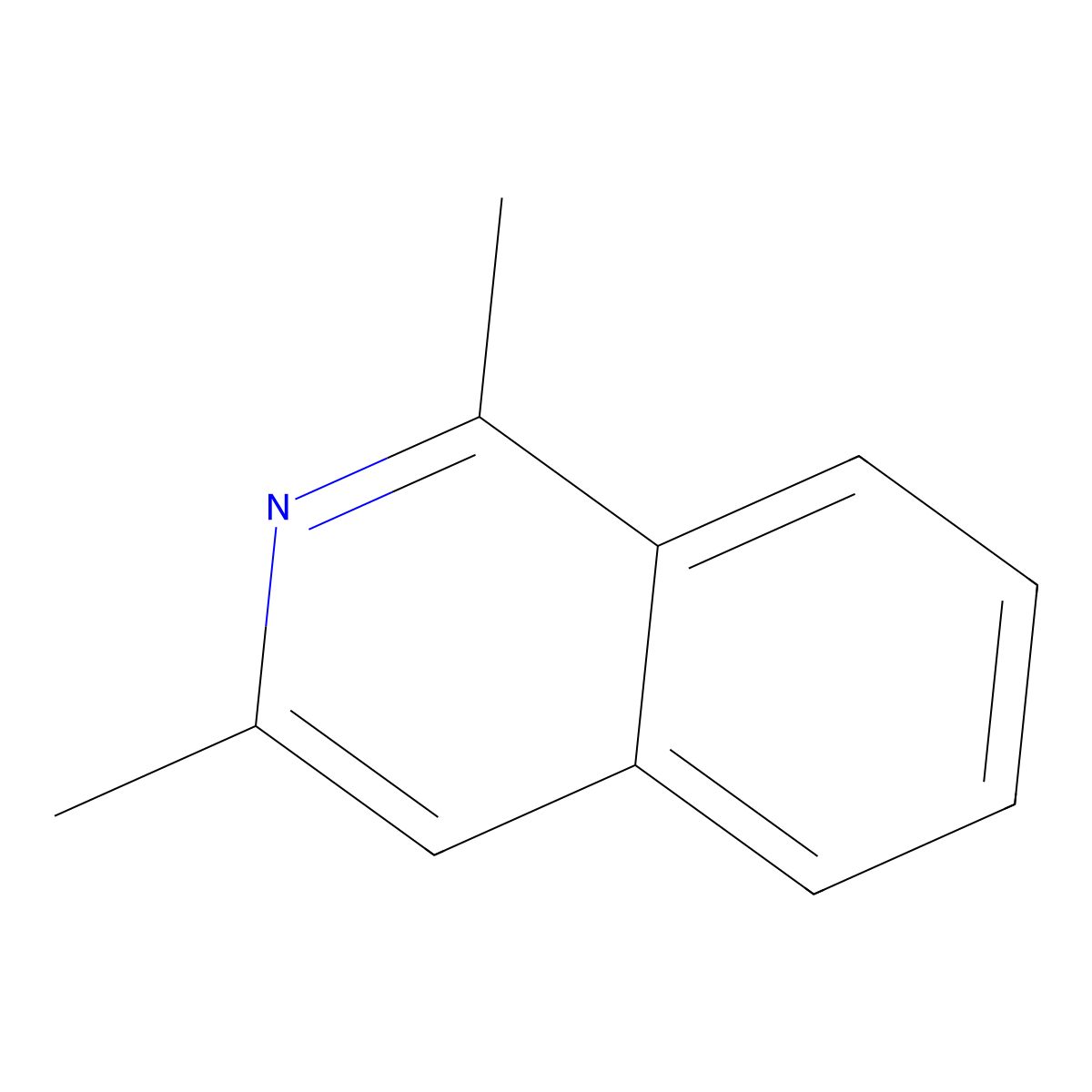 1,3-Dimethylisoquinoline molecular structure, CAS 1721-94-4