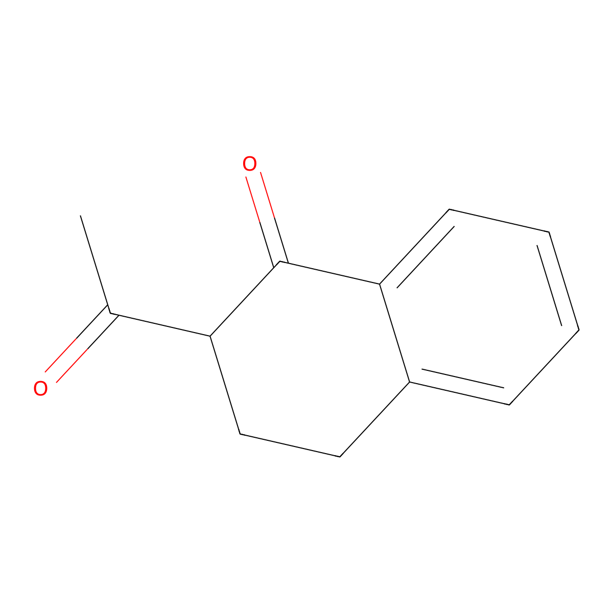2-Acetyl-1-tetralone molecular structure, CAS 17216-08-9