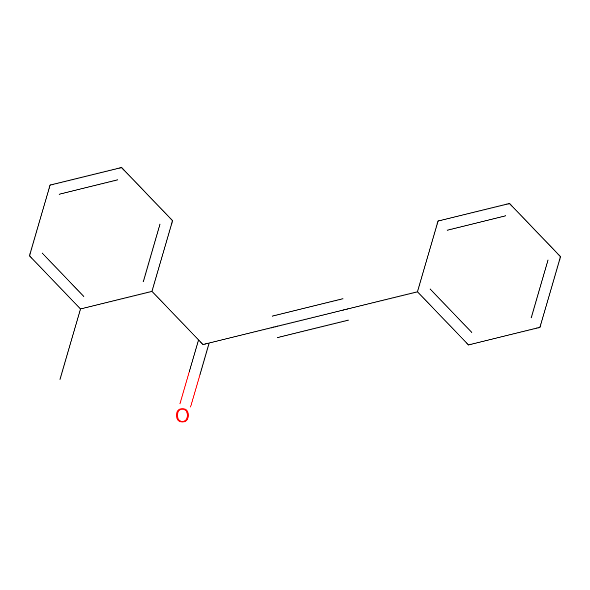 3-Phenyl-1-(o-tolyl)prop-2-yn-1-one molecular structure, CAS 172264-69-6