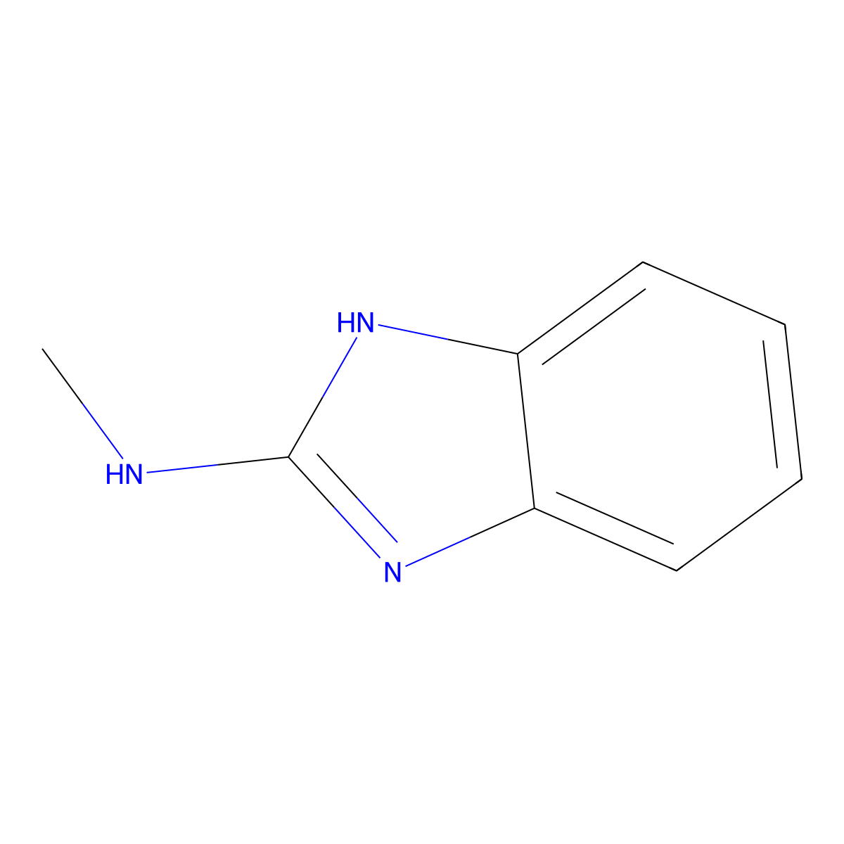 N-Methyl-1H-benzo[d]imidazol-2-amine molecular structure, CAS 17228-38-5