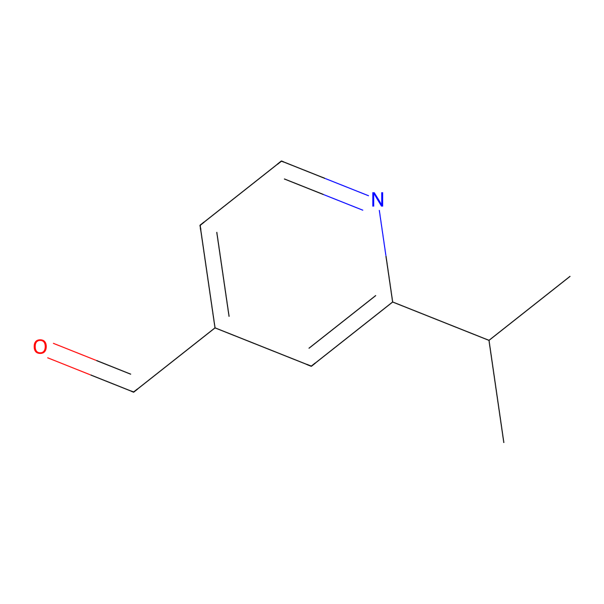 2-Isopropylisonicotinaldehyde molecular structure, CAS 172294-75-6
