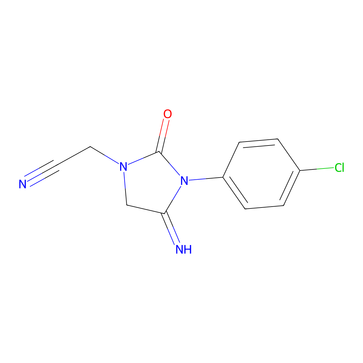 Nimazone molecular structure, CAS 17230-89-6