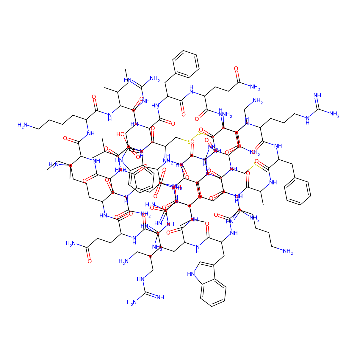 PKC beta pseudosubstrate molecular structure, CAS 172308-76-8