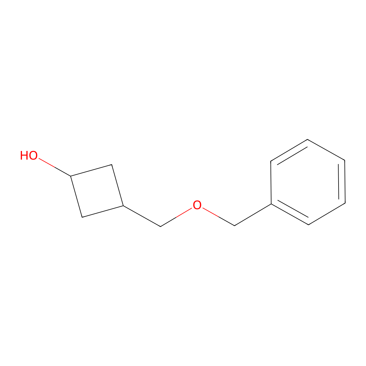 3-[(Benzyloxy)methyl]cyclobutan-1-ol molecular structure, CAS 172324-65-1
