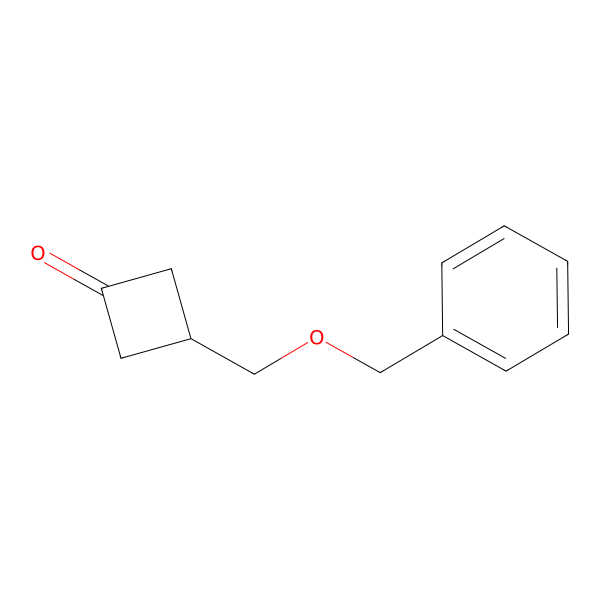 3-((Benzyloxy)methyl)cyclobutanone molecular structure, CAS 172324-67-3