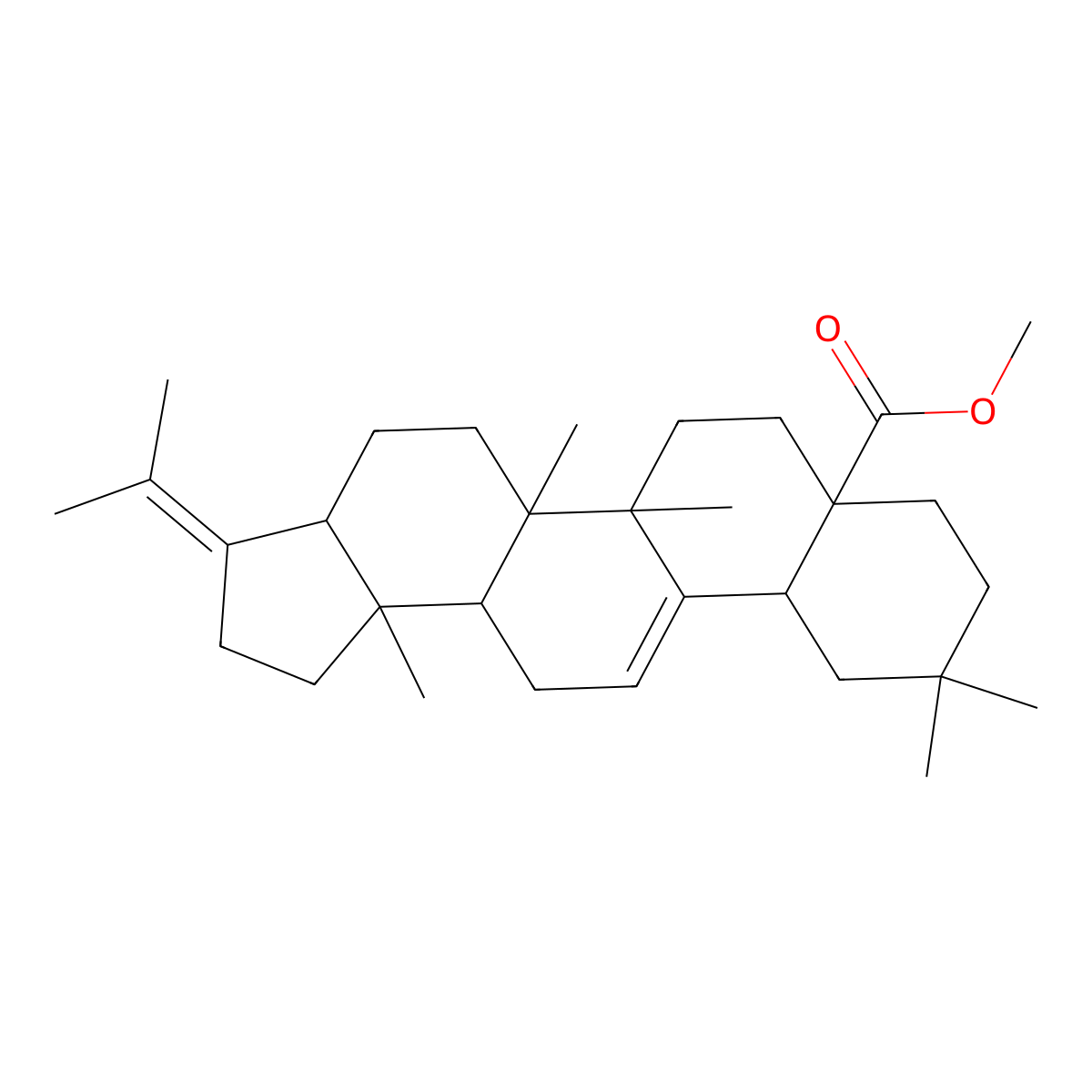 Oleanolic acid derivative 1 molecular structure, CAS 1724-18-1