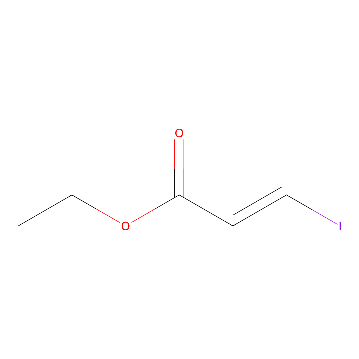 (Z)-Ethyl 3-iodoacrylate molecular structure, CAS 172495-33-9