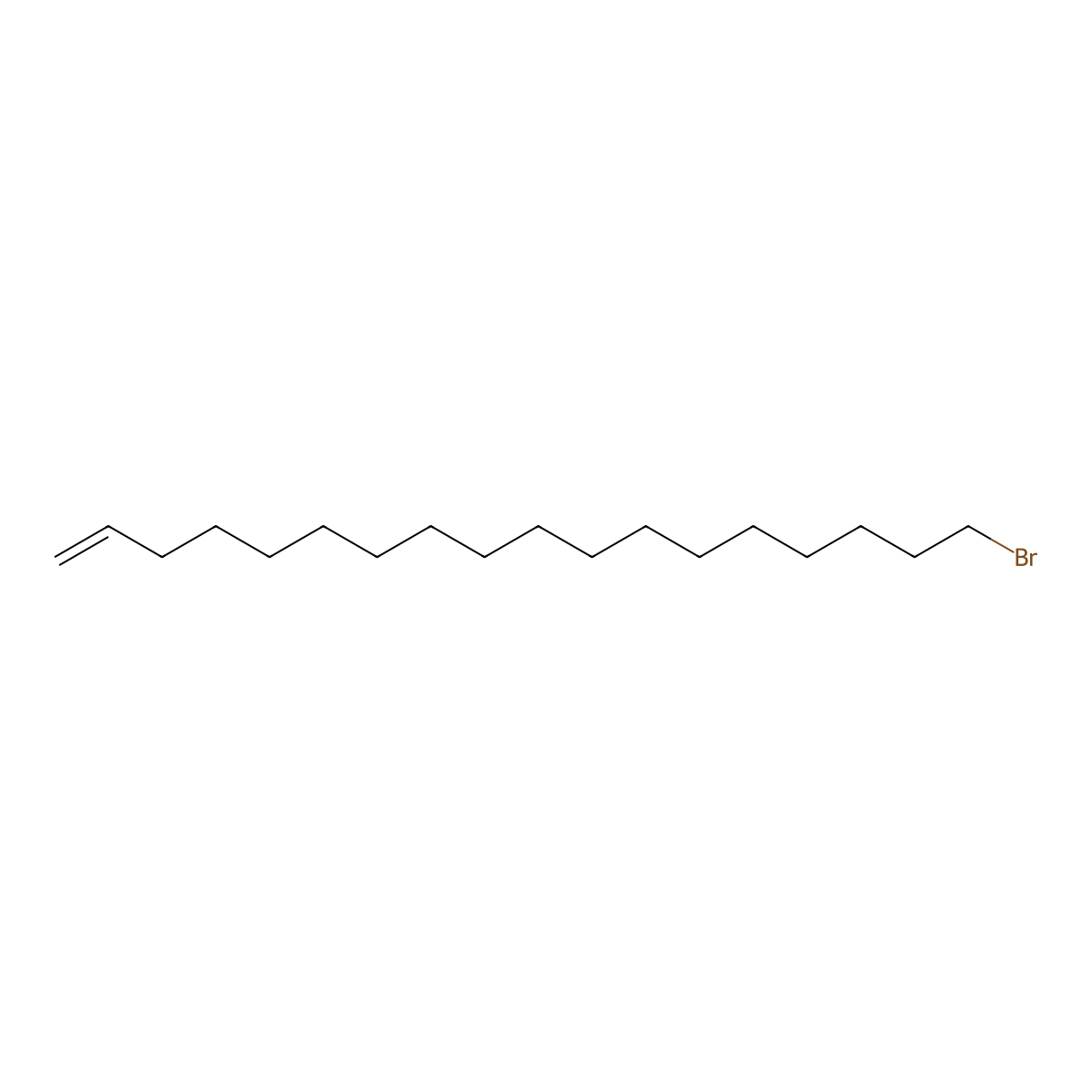 18-Bromooctadec-1-ene molecular structure, CAS 172656-11-0