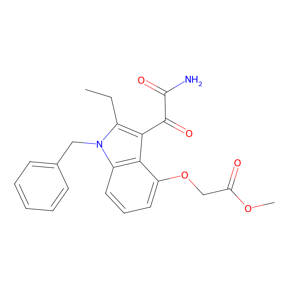 Varespladib Methyl molecular structure, CAS 172733-08-3